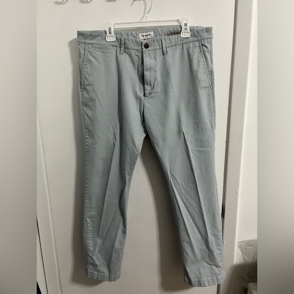 Men's Slim Fit Chino Pants - Goodfellow & Co™ Gray 38x30 - Picture 2 of 3